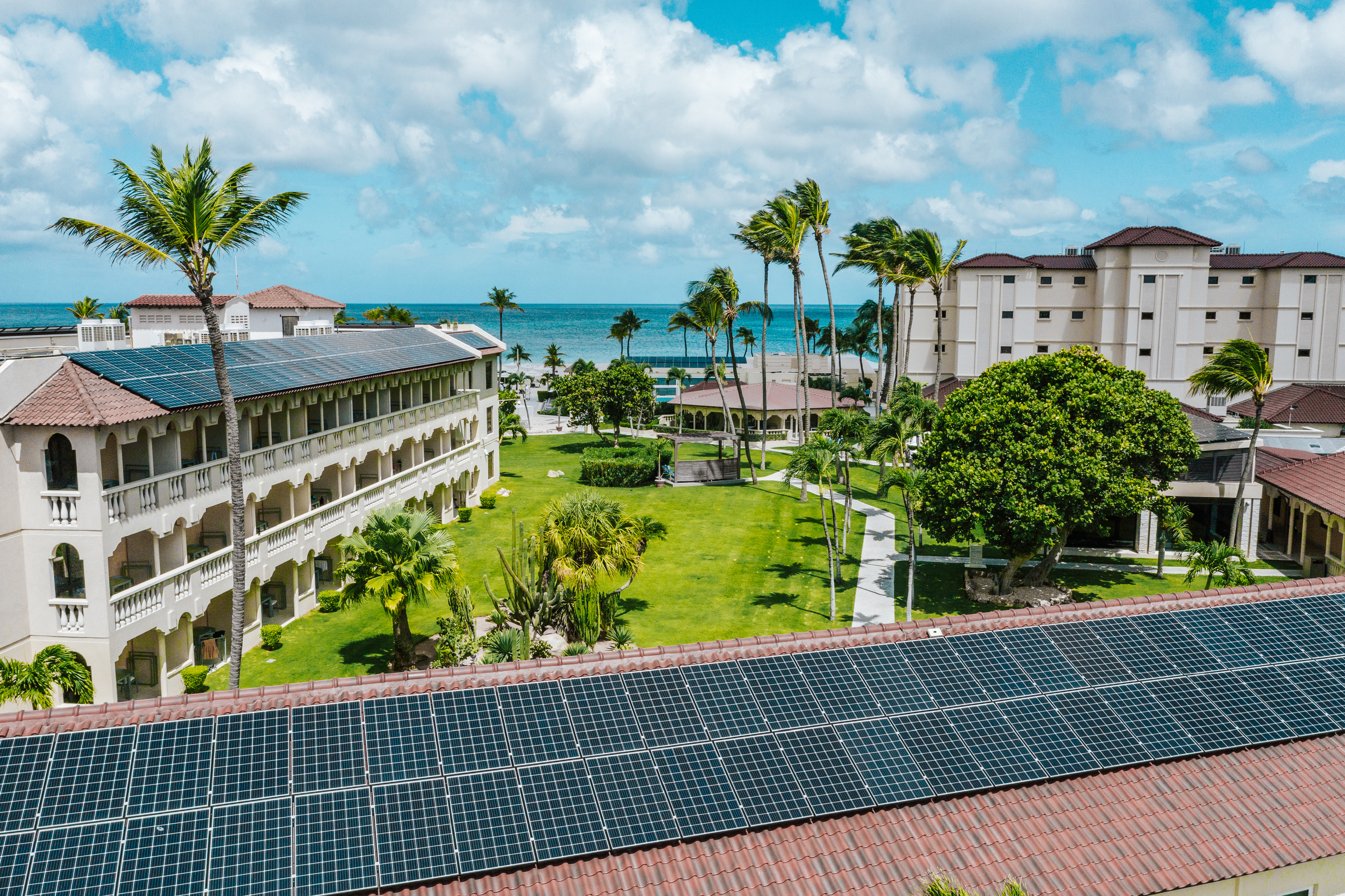 Hotel review visit &middot; Caribbean property &middot; Solar infrastructure